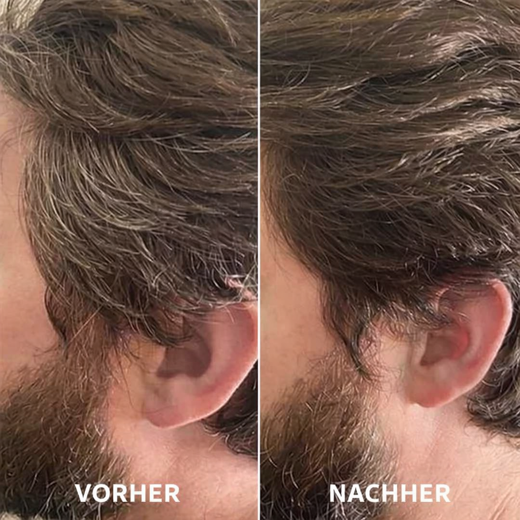 Haarfärbe-Shampoo | Farbschutz & Grauabdeckung | 200ml | Einfache Anwendung zu Hause