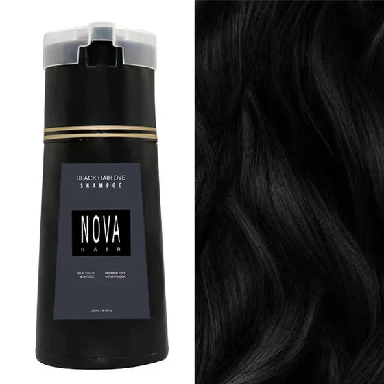 Haarfärbe-Shampoo | Farbschutz & Grauabdeckung | 200ml | Einfache Anwendung zu Hause