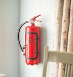 Hidden Bar | Fire Extinguisher Design | Lockable Metal Cabinet, Fits 500ml Bottles