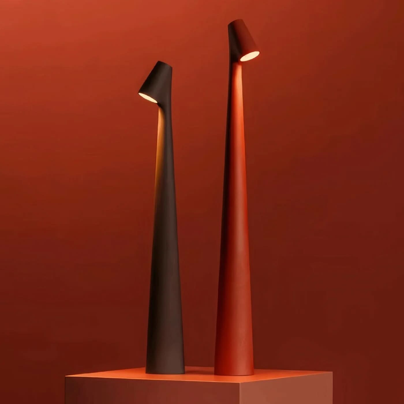 Indoor Table Lamp | Wireless Designer LED | 3-Stage Touch Dimming | USB Rechargeable