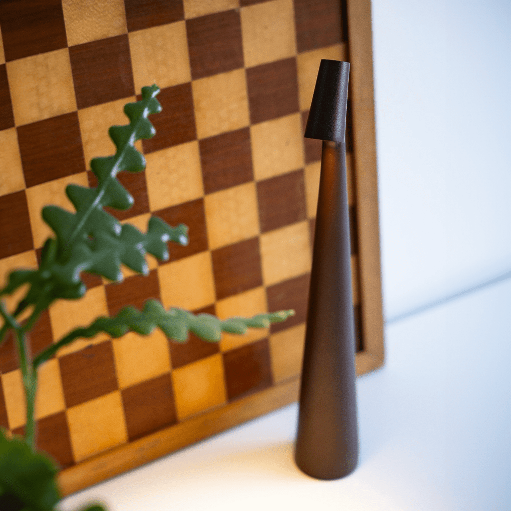 Indoor Table Lamp | Wireless Designer LED | 3-Stage Touch Dimming | USB Rechargeable