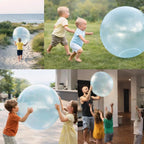 Inflatable Ball for Kids & Family | Tear-Resistant, Self-Sealing Valve | BPA-Free for Outdoor Play