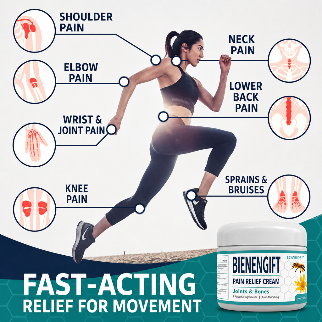 Joint Pain Relief Cream | Bee Venom Warming Formula | 30 g | Soothing Relief