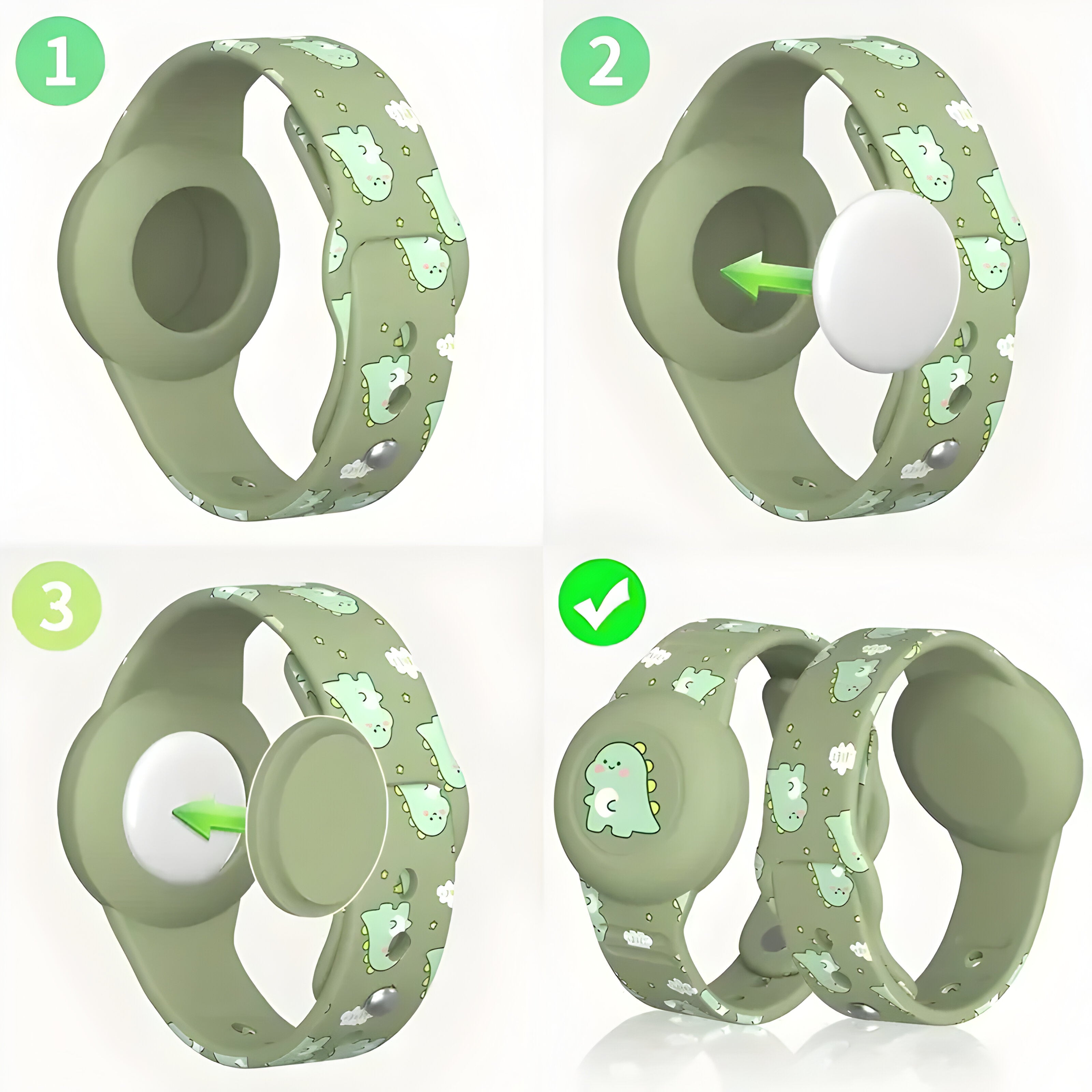 Kids GPS Tracker Bracelet | Location Tracking | Adjustable Silicone Strap | Comfortable Fit