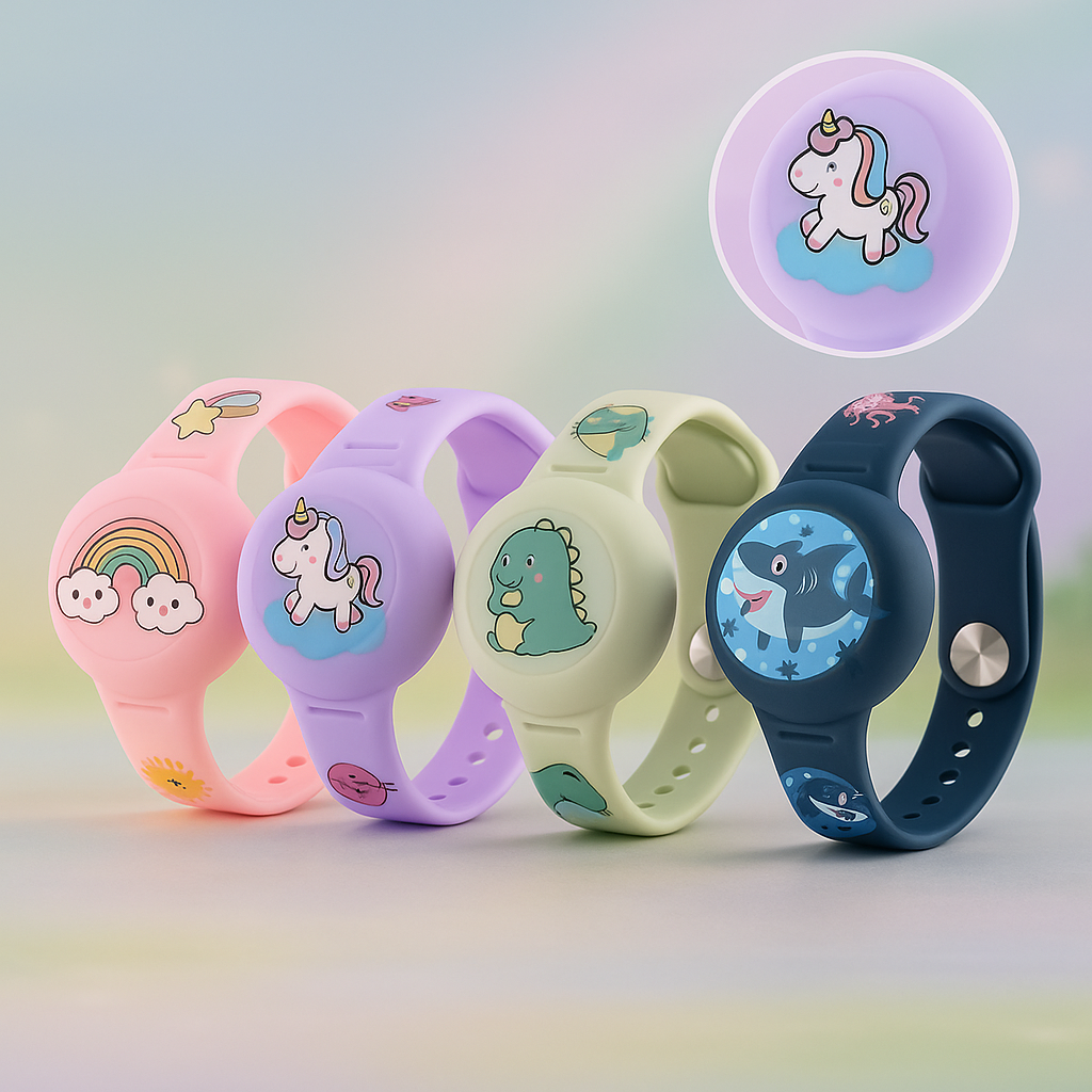 Kids GPS Tracker Bracelet | Location Tracking | Adjustable Silicone Strap | Comfortable Fit