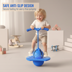 Kids Hopper Ball | Non-Slip Platform | Removable Foam Handles | Balance Training