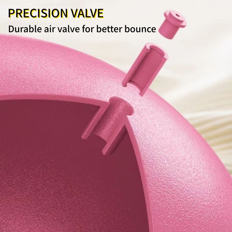 Kids Hopper Ball | Non-Slip Platform | Removable Foam Handles | Balance Training