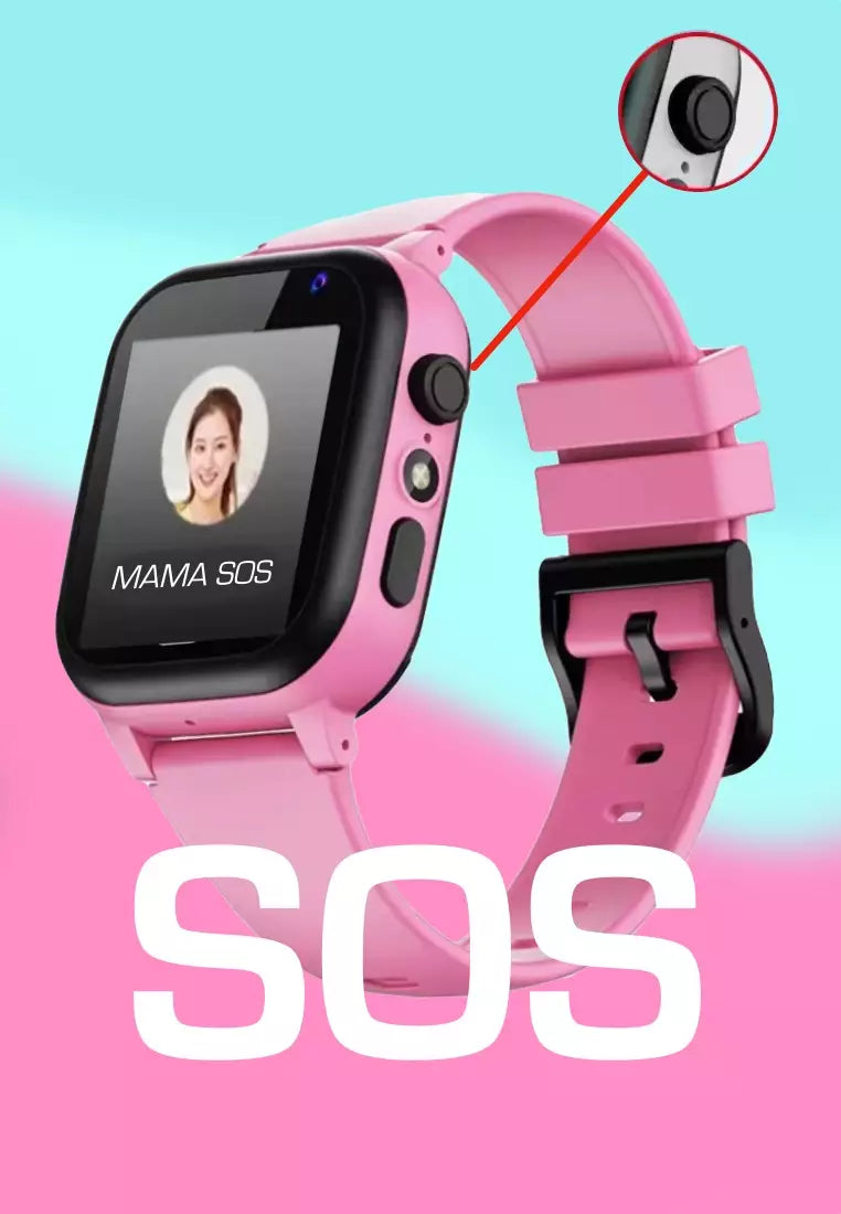 Kids Smartwatch | Real-Time GPS Tracking & Video Calls | SOS Emergency Button & 3-Day Battery