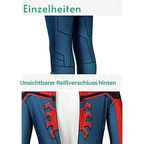 Kids Superhero Costume | Full-Body Suit with Mask | Breathable Stretch Fabric | Comfortable Fit