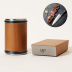 Kitchen Knife Sharpener | Roll-Action Mechanism | Precision Angle Guide | Stable Non-Slip Base