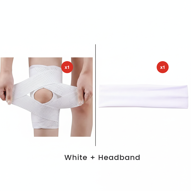 Knee Brace | Open Patella & Adjustable Straps | Breathable Design