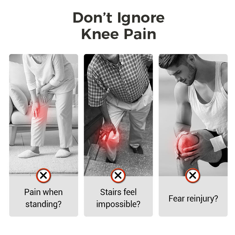 Knee Brace | Open Patella & Adjustable Straps | Breathable Design