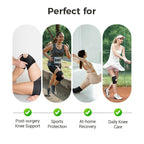 Knee Brace | Open Patella & Adjustable Straps | Breathable Design
