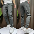 Men's Cargo Pants | Stretch Slim Fit | Cargo Pockets & Elastic Waistband | Comfortable Fit