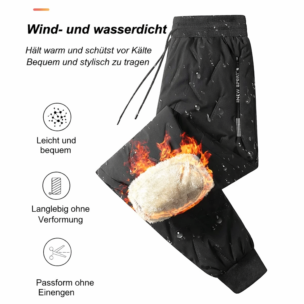 Men's Thermal Pants | Waterproof & Windproof | Fleece-Lined & Breathable