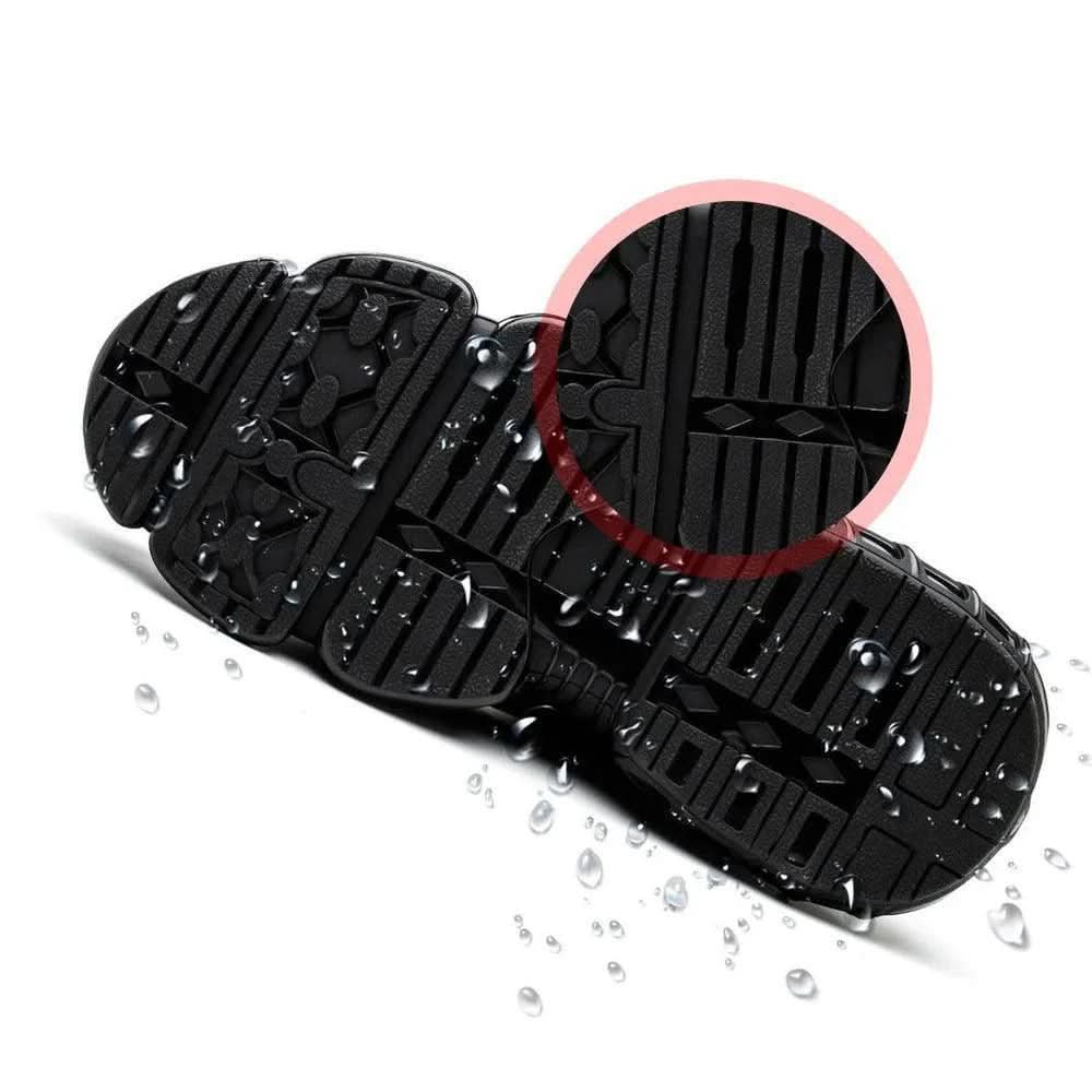Men's Work Shoes | Orthopedic Support & Wide Toe Box | Slip-Resistant Sole | All-Day Comfort