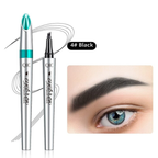 Microblading Augenbrauenstift | 4-Spitzen Präzision | Wasserfest & Langanhaltend | Natürliche Optik