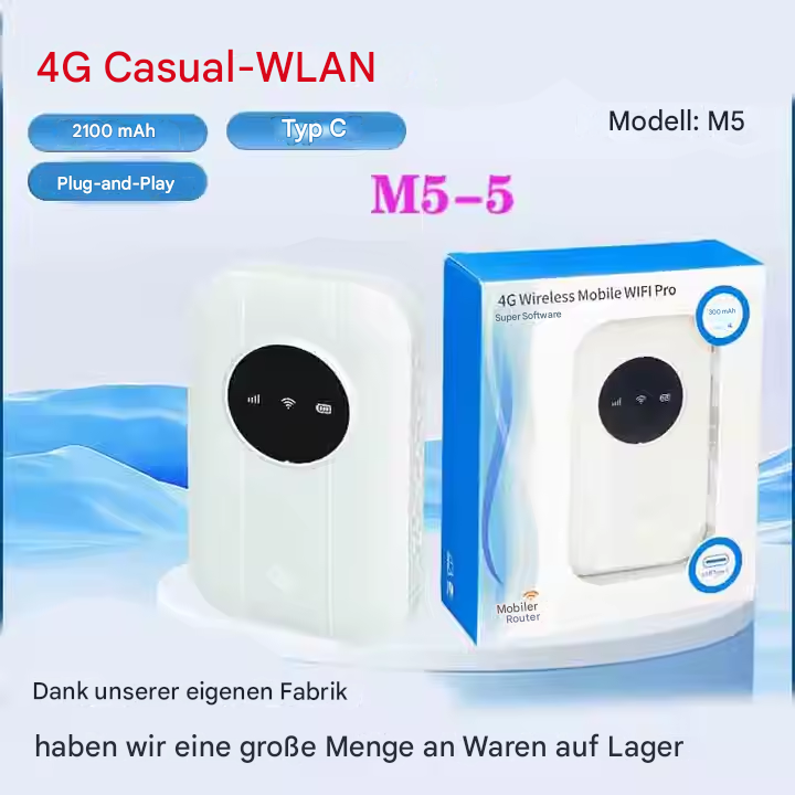 Mobile Wi-Fi Router | 4G LTE Hotspot | Long Battery Life & Multi-Device Support | Travel Ready