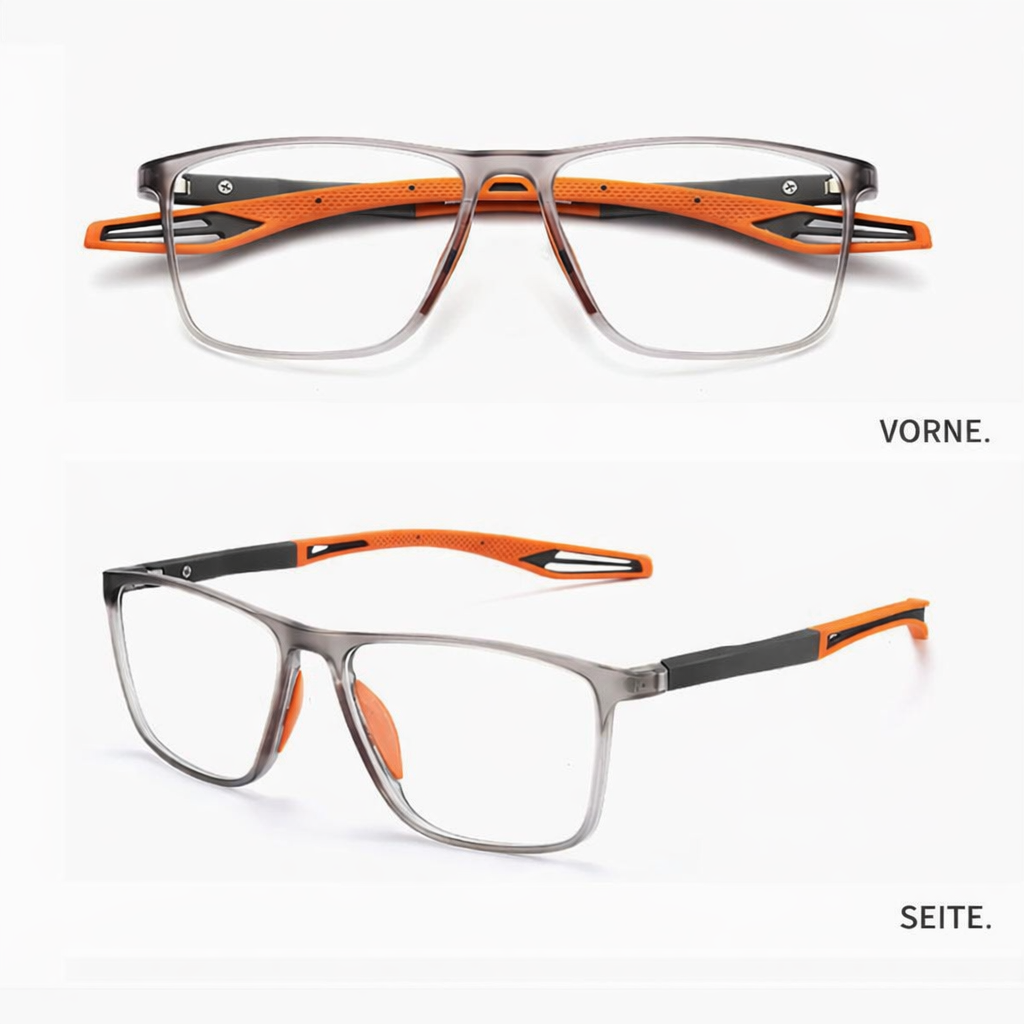 Multifocal Reading Glasses | Blue Light Filter | Ultra-Light Sporty Frame | Comfortable Fit