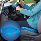 Orthopedic Gel Seat Cushion | Breathable Honeycomb Structure | Pressure Relief Comfort
