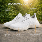 Orthopedic Sneakers | Wide Toe Box & Gel Cushioning | Breathable Mesh Upper | Comfortable Fit
