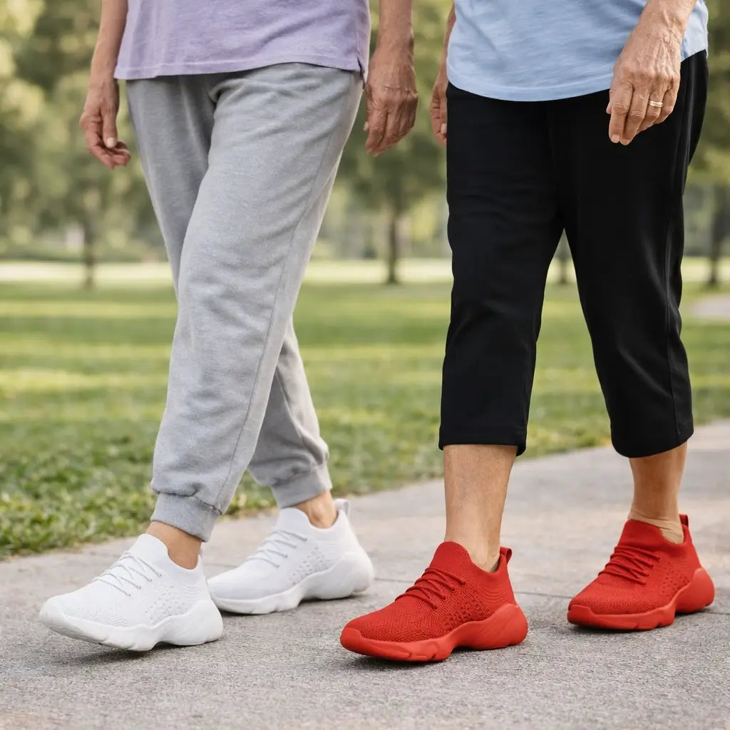 Orthopedic Sneakers | Wide Toe Box & Gel Cushioning | Breathable Mesh Upper | Comfortable Fit