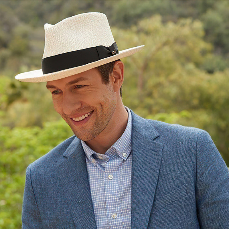 Panama Straw Hat | Handwoven | UPF Sun Protection | Breathable Comfort