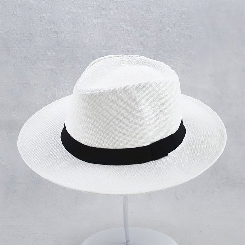 Panama Straw Hat | Handwoven | UPF Sun Protection | Breathable Comfort