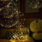 Party LED Balloon Set | Warm White LED Glow | Battery Operated | 10-Pack