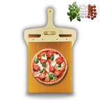 Pizza Peel | Sliding Mechanism | Food-Safe & Dishwasher Safe | 58 x 30 cm