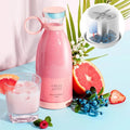 Portable Mini Blender | USB Rechargeable | 4-Blade Stainless Steel | For Smoothies & Shakes