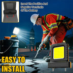 Portable Work Floodlight | High-Intensity LED Beam | Universal Battery Compatible | Durable Design