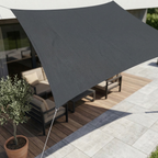 Rectangular Sun Sail | Waterproof Polyester Fabric | Durable with Rope Fastening | UV Protection