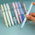Retractable Fountain Pen | Click Mechanism & Smooth Writing | Fine Metal Nib