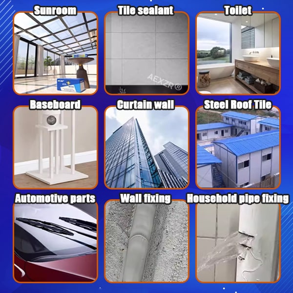 Silicone Sealant | Waterproof & Weather-Resistant | Flexible & Fast-Curing | Indoor & Outdoor Use