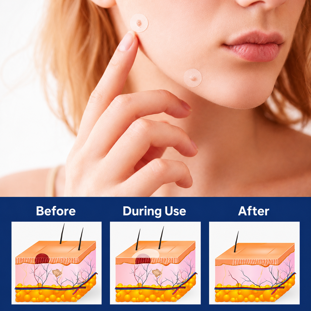 Skin Tag Removal Patches | Pain-Free Natural Formula | Multi-Patch Pack | Discreet Wear