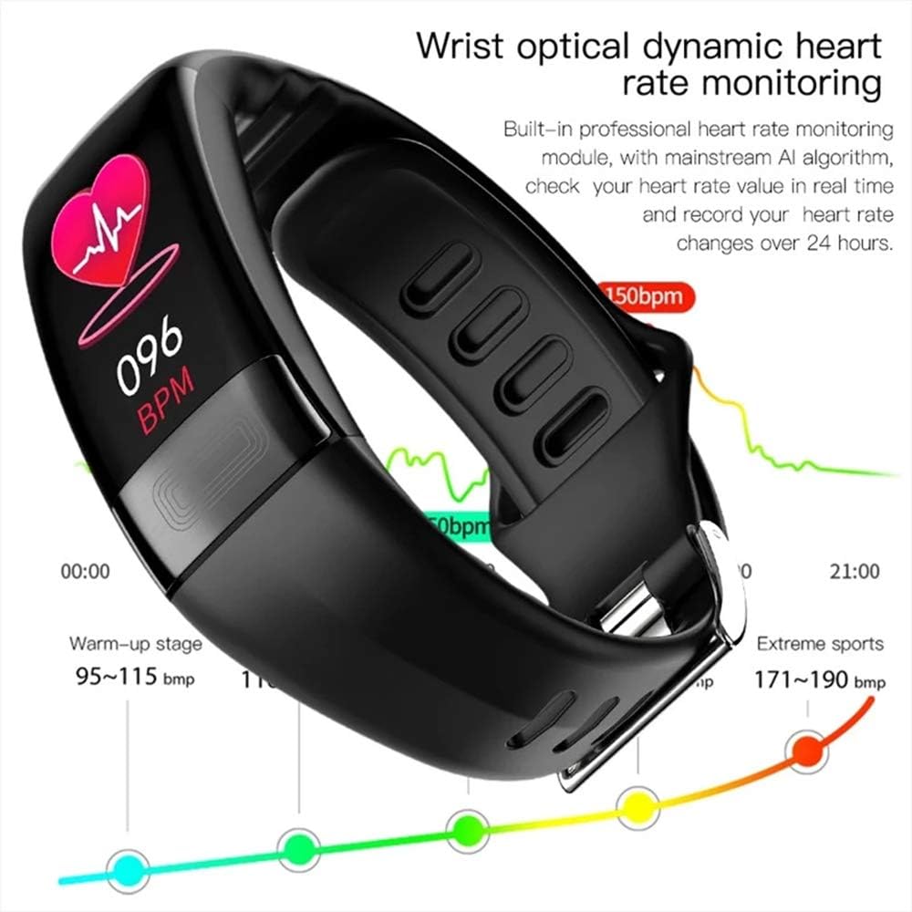 Smartwatch | Blood Pressure, ECG & Heart Rate Monitoring | 7-Day Battery Life