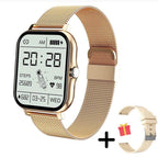 Smartwatch | Gesundheits- & Fitnesstracking | Edelstahl- & Silikonbänder | Lange Akkulaufzeit