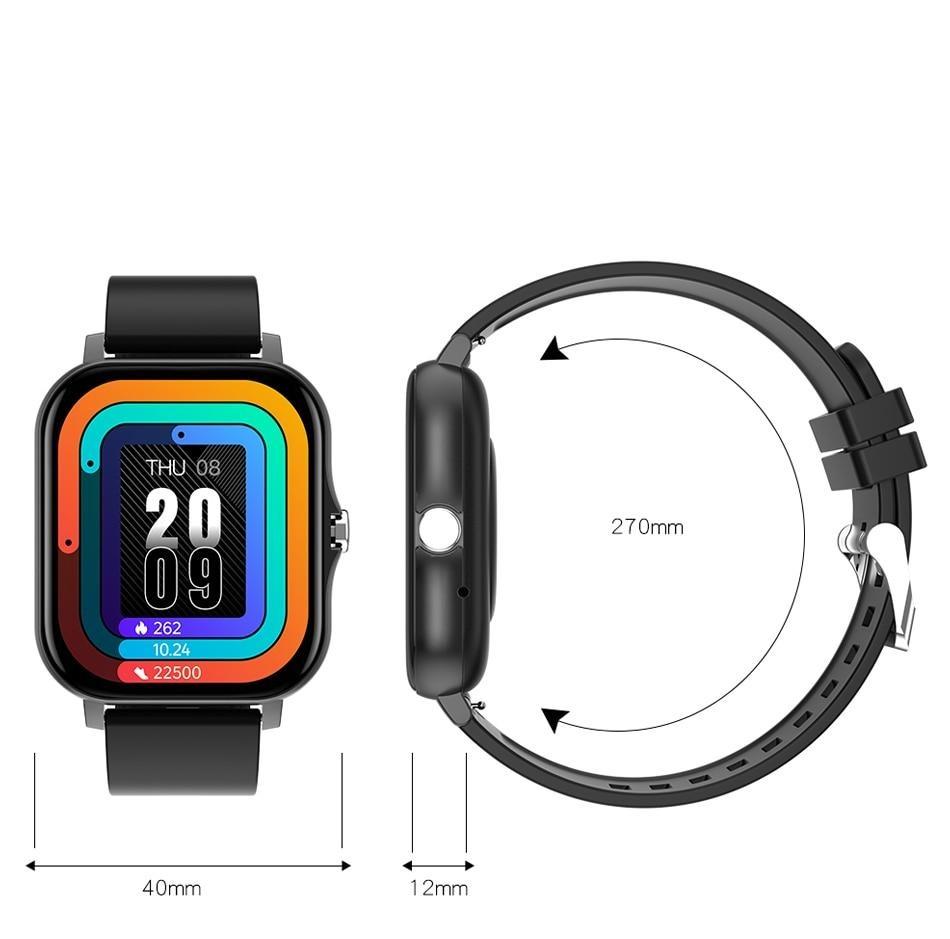 Smartwatch | Gesundheits- & Fitnesstracking | Edelstahl- & Silikonbänder | Lange Akkulaufzeit