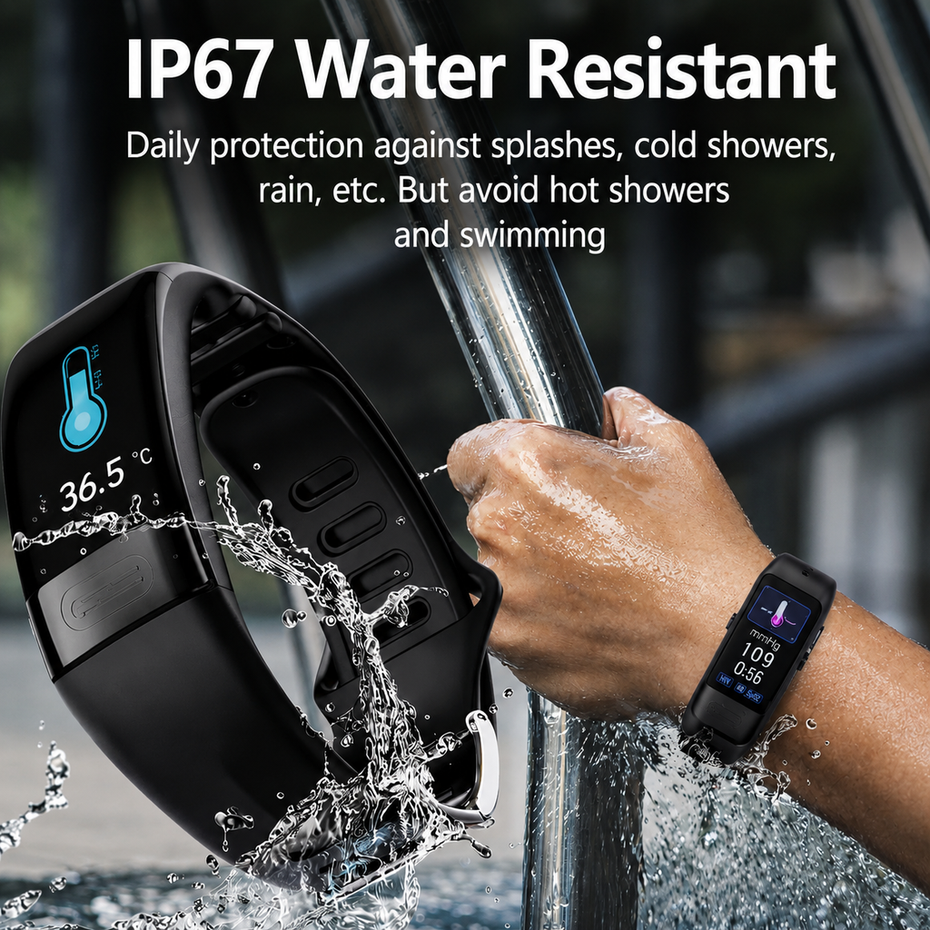 Smartwatch | Health Monitoring | ECG, Blood Pressure & Sleep Tracking | Long Battery Life