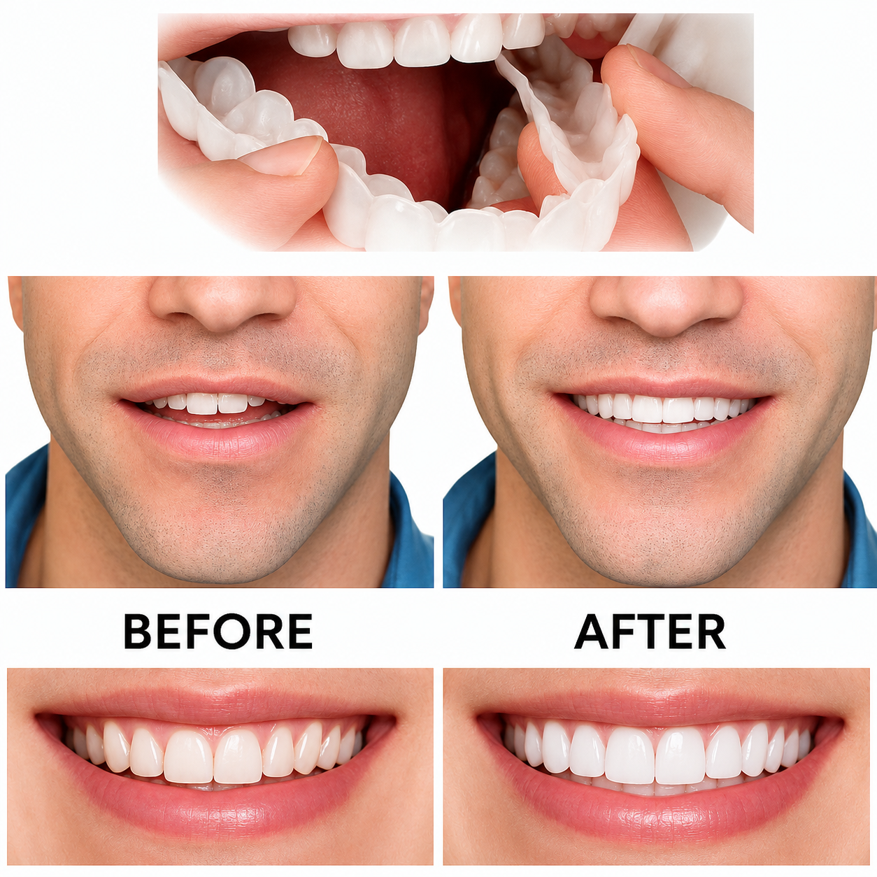 Snap-On Denture | Adjustable Fit | Natural-Looking Smile