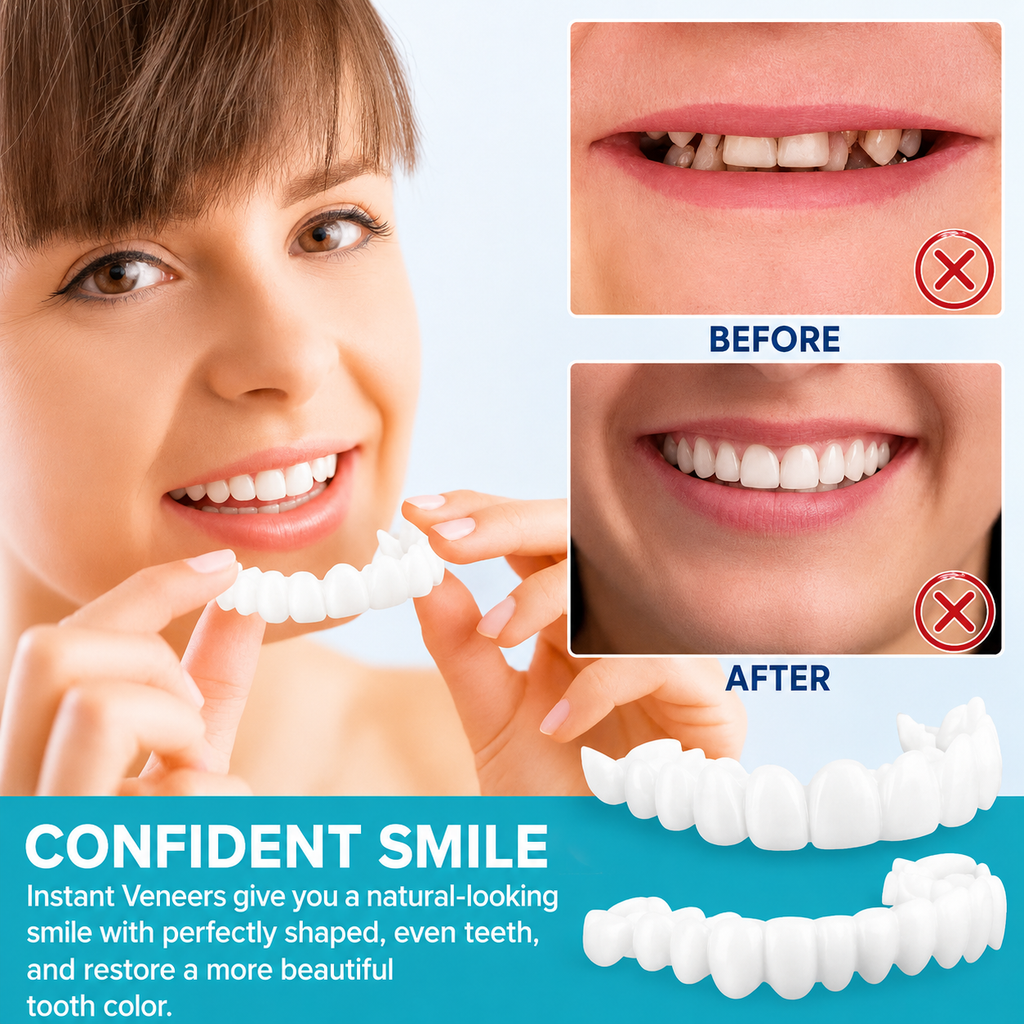 Snap-On Denture | Adjustable Fit | Natural-Looking Smile