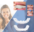 Snap-On Veneers | Flexible Fit Without Adhesive | Upper & Lower Set | Comfortable Fit