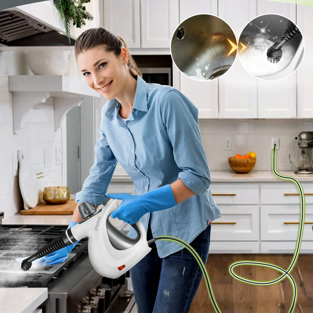 Steam Cleaner | High-Temperature Steam Cleaning | Multiple Attachments | Chemical-Free Operation