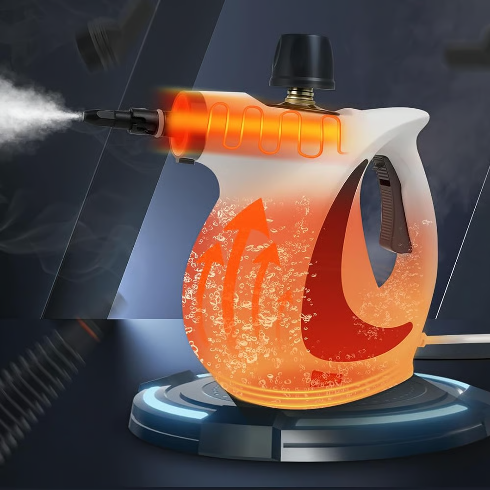 Steam Cleaner | High-Temperature Steam Cleaning | Multiple Attachments | Chemical-Free Operation