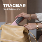 Straightening Brush | Cordless Rechargeable | Quick Styling | Travel-Friendly