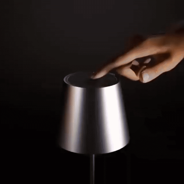 Table Lamp | Minimalist Design | Dimmable LED & Rechargeable Battery | Portable Indoor & Outdoor