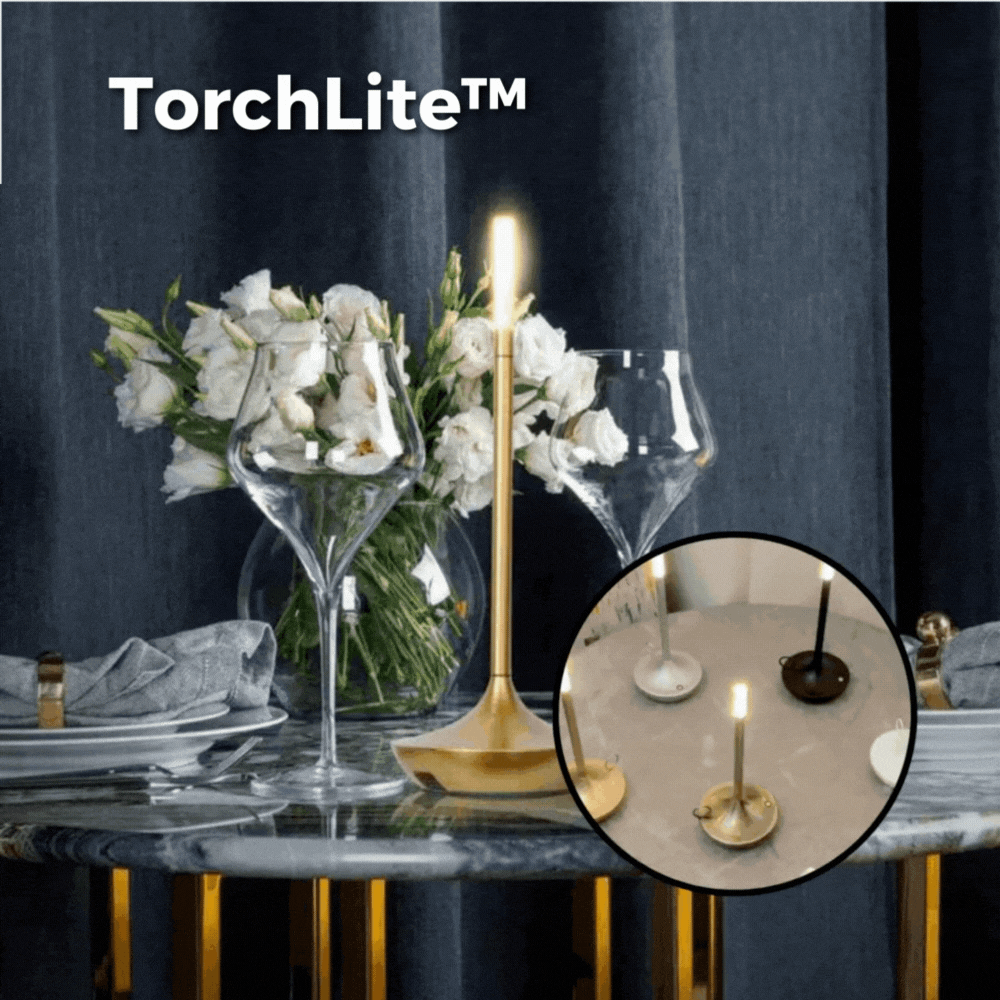 Table Lamp | Scandinavian Touch Dimmable Ambient Light | Brushed Aluminum | Wireless