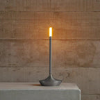 Table Lamp | Scandinavian Touch Dimmable Ambient Light | Brushed Aluminum | Wireless