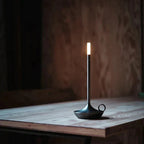 Table Lamp | Scandinavian Touch Dimmable Ambient Light | Brushed Aluminum | Wireless